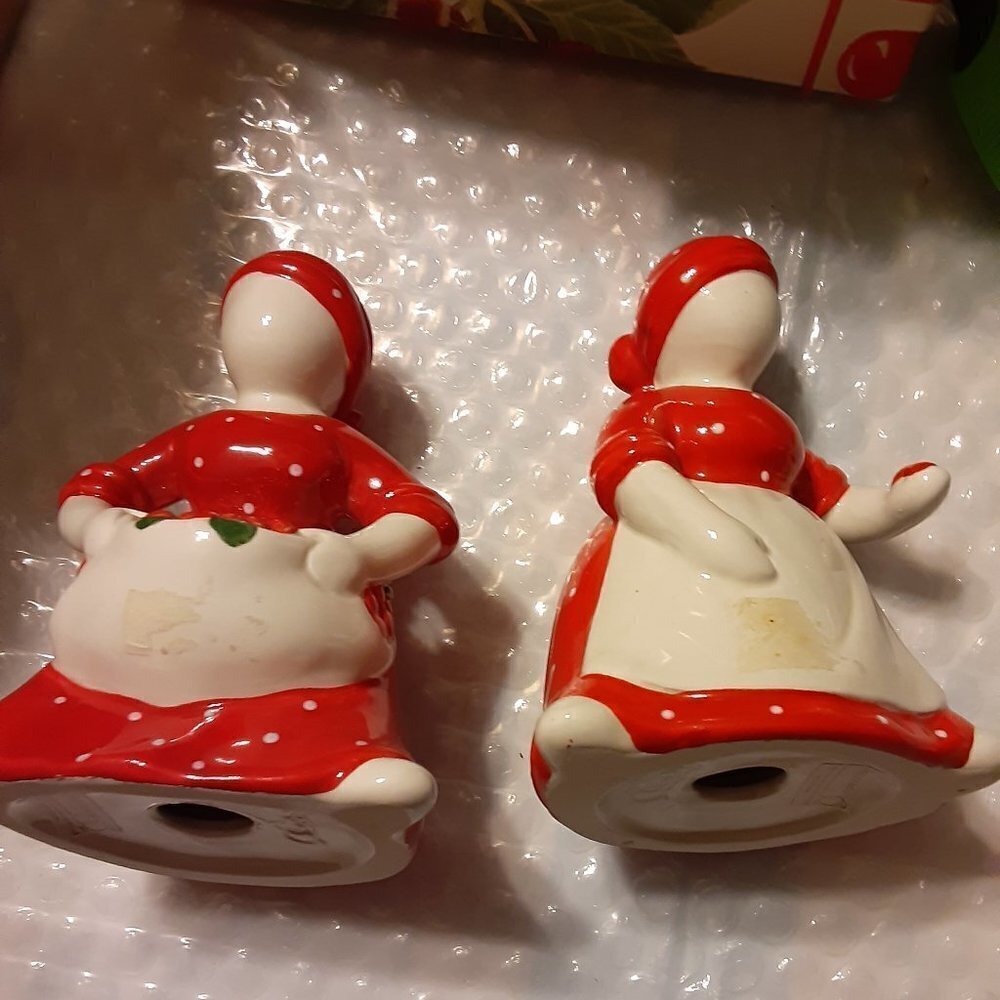 Dept 56 Lady Salt and Pepper Collectibles